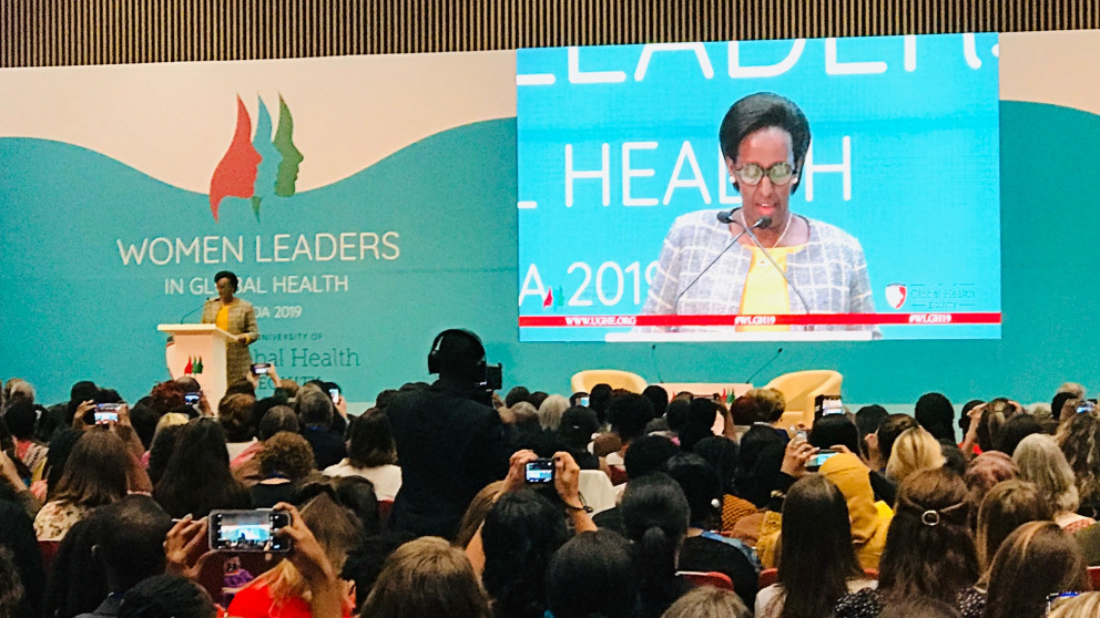 Jeannette Kagame, Ruandas First Lady, bei der Eröffnung der WLGH19