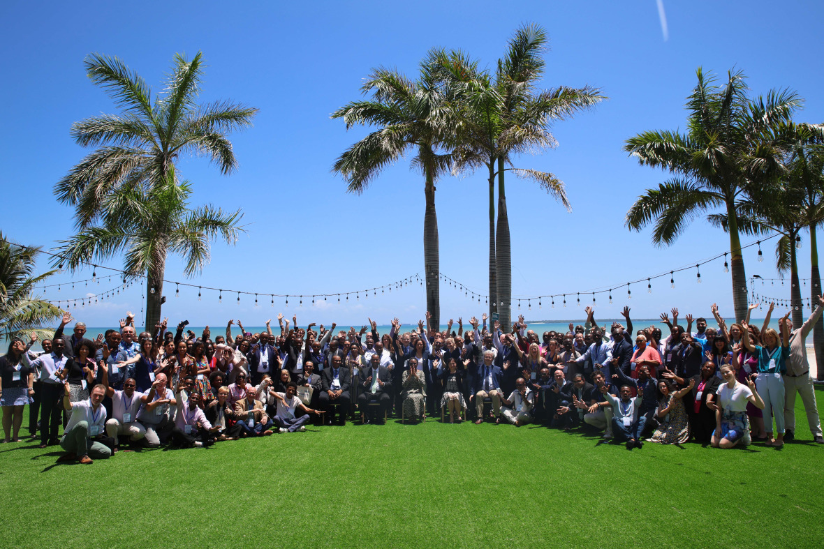 Gruppenfoto der Teilnehmenden des Marine Regions Forum 2023