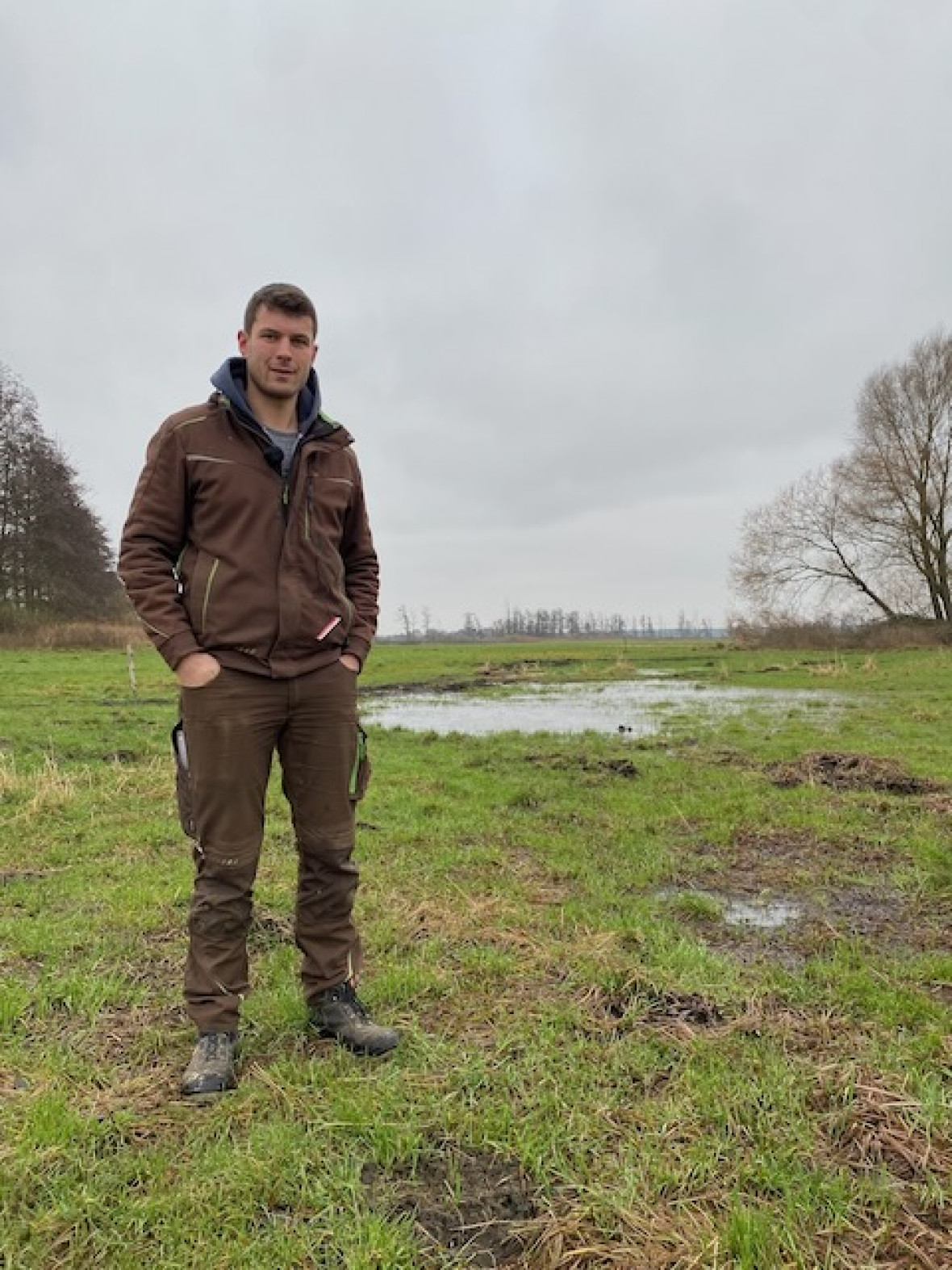 Landwirt Godehard Stockhoff hat seinen Hof auf regenerativen Landbau umgestellt.